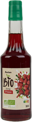 Sirop fraise bio