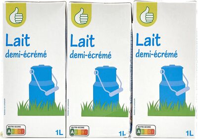 Lait demi-écrémé