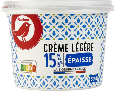 Crème légère ÉPAISSE15% Mat. Gr.