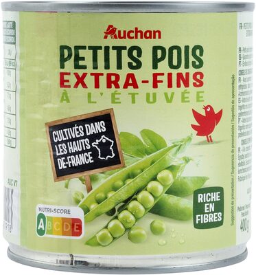 Petits pois à l'étuvée extra-fins