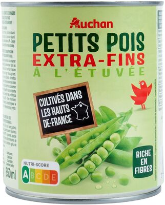 Petits pois à l'étuvée extra-fins
