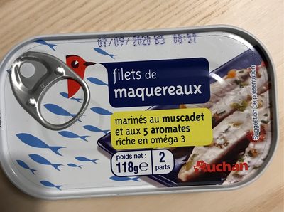 Filets de maquereaux muscadet et 5 aromates