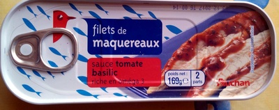 Filets de maquereaux (sauce tomate basilic)