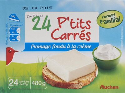 24 p'tits carréscrémeux