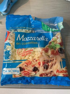 Mozzarella en Cossettes