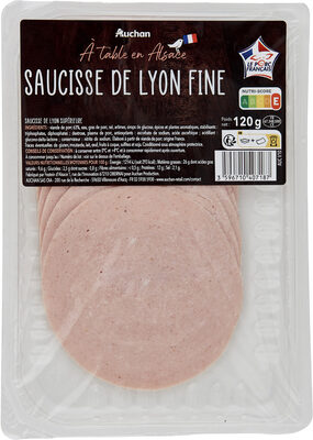Saucisse de Lyon fine