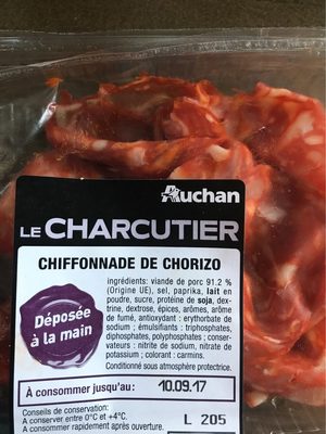 Auchan Chiffonnade Chori 80g