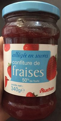Confiture de Fraises Allégée en Sucres