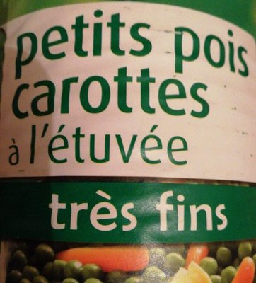Petits pois carottes à l'etuvée