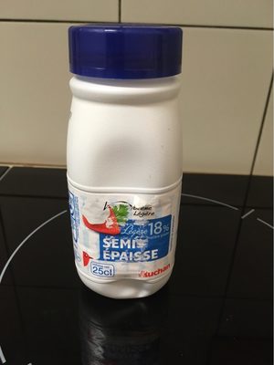 Crème Légère Semi Épaisse 18%