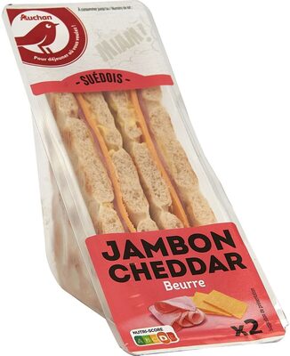 Sandwich jambon cheddar beurre