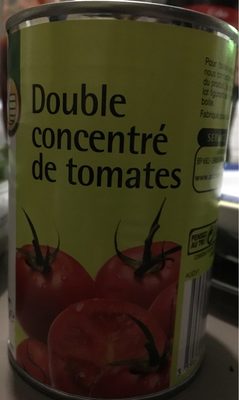 Double concentre tomate