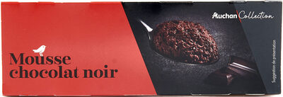Mousse au chocolat noir aux oeufs
