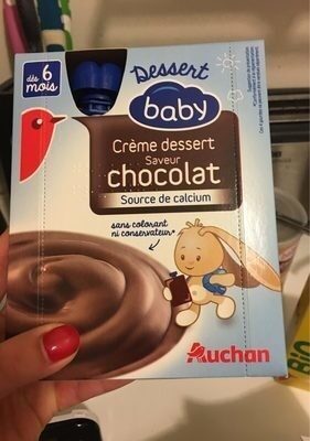Creme dessert saveur chocolat