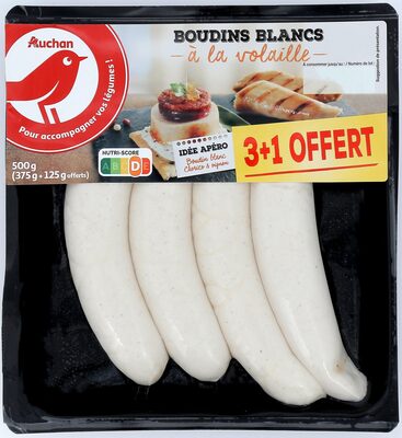 Boudins blancs à la volaille