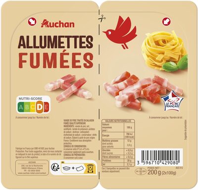 Allumettes fumées