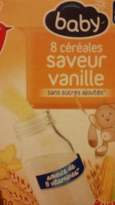 8 céréales saveurs vanille