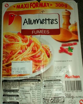 Allumettes Fumées Maxi format
