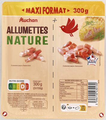 Allumettes nature