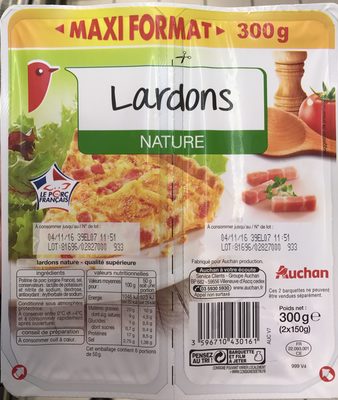 Lardons nature (maxi format)