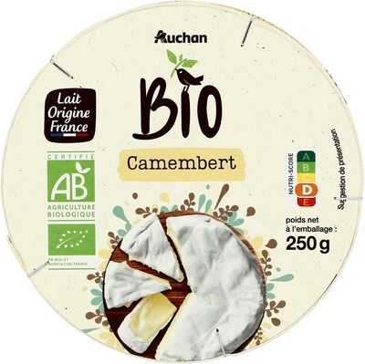 Camembert issu de l'agriculture biologique