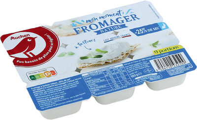 Mon moment fromager Nature-25% de sel*