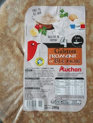 Galettes Froment et Blé Noir