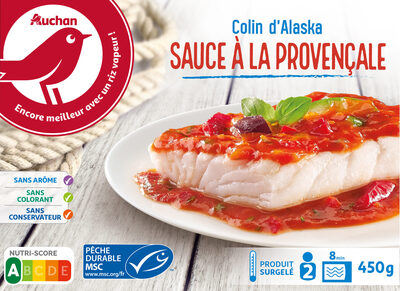 Colin d'Alaska sauce à la provençale