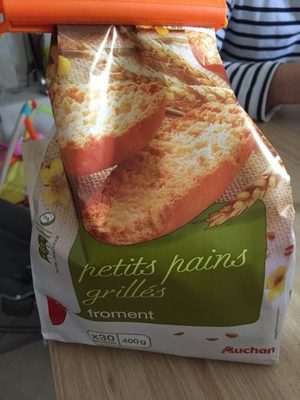 Petits pains grilles au froment