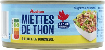 Miettes de Thon à l'huile de tournesol