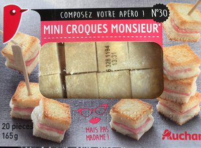 Mini croques monsieur