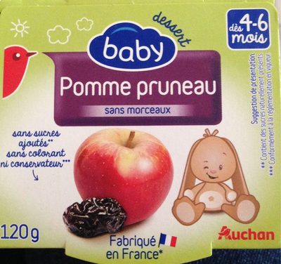 Compote pomme pruneau
