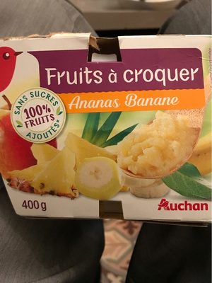 Fruits à croquer - Ananas Banane