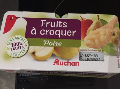 Fruits à croquer Poire