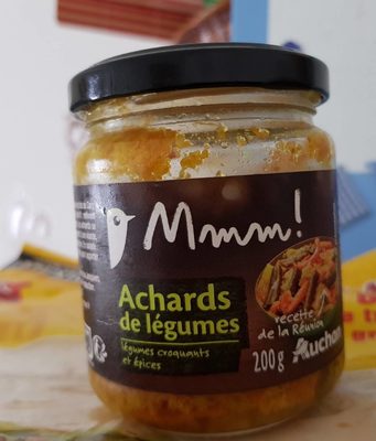 Achards de légumes