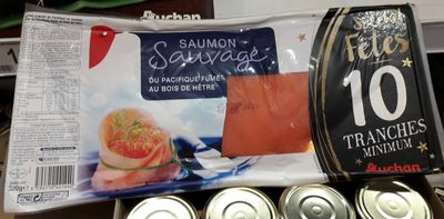Saumon Sauvage du Pacifique Fumé au Bois de Hêtre