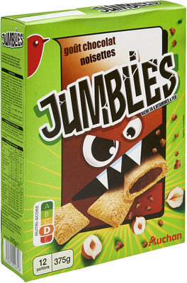 Jumblies goût chocolat - noisettes