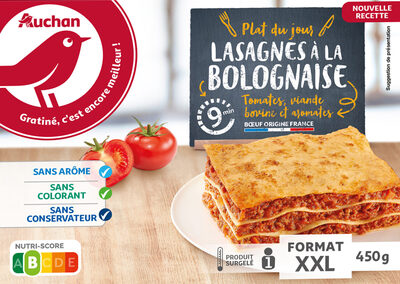 Lasagnes à la bolognaise