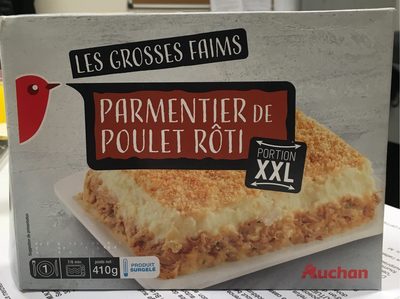Parmentier de poulet rotie Portion XXL