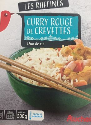 Curry rouge de crevettes