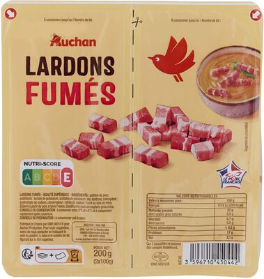 Lardons fumés qualité supérieure