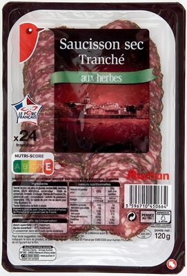 Saucisson sec enrobé aux Herbes de Provence