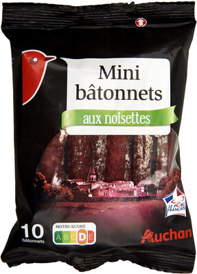 Mini-Bâtonnets aux noisettes