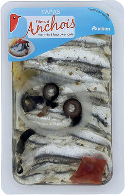 Filet anchois marinés à la provençale