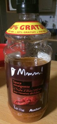 Sauce vinaigrette (huile d'olive 10%) er tomates sechées