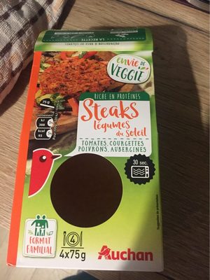 Steaks de legumes
