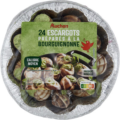 24 escargots préparés à la Bourguignonne, moyen