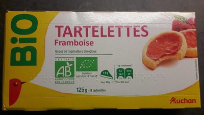 Tartelettes framboise bio