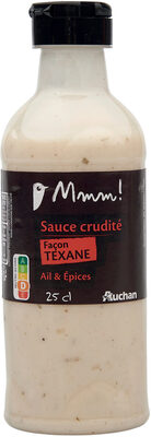 Sauce crudité Oignons, ail et épices Façon texane