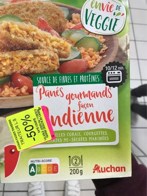 Panés gourmands façon indienne